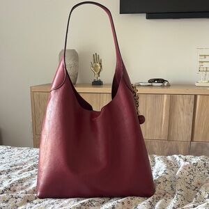 Coach Brooklyn Shoulder Bag 39 in Red / Burgundy